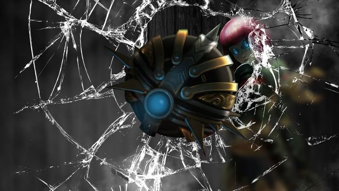 Hình nền vỡ màn hình gây sốc thị giác